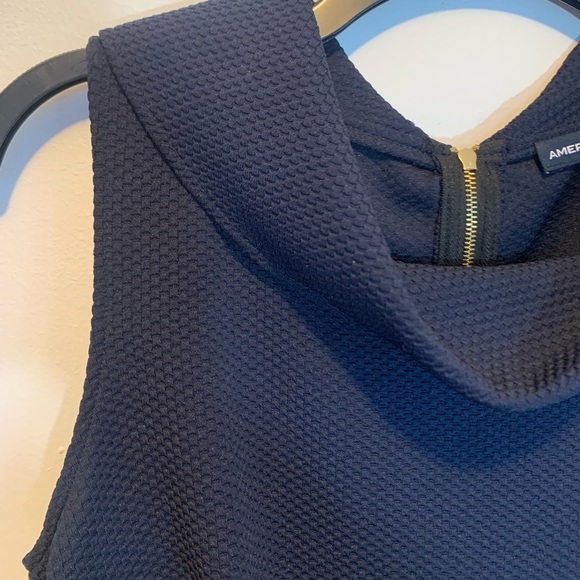 American Living Ponte Navy Sheath Dress - Picture 4 of 11